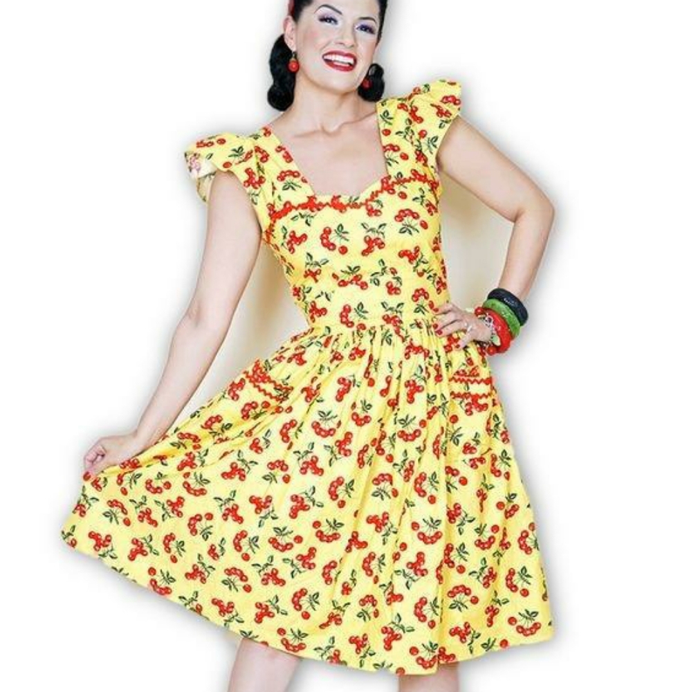 Bernie Dexter Loretta dress cherry print